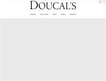 Tablet Screenshot of doucals.com